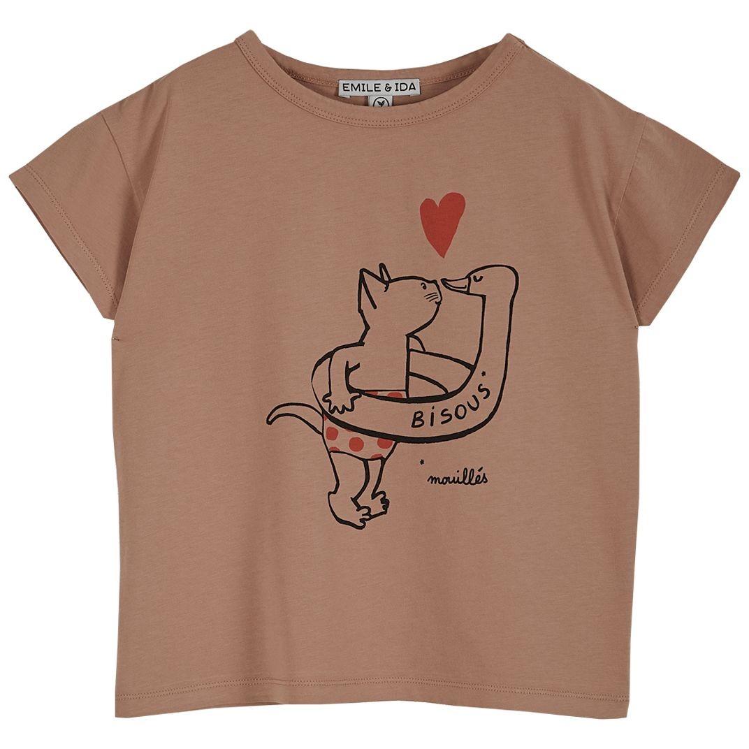 T-shirt Terracotta Chat