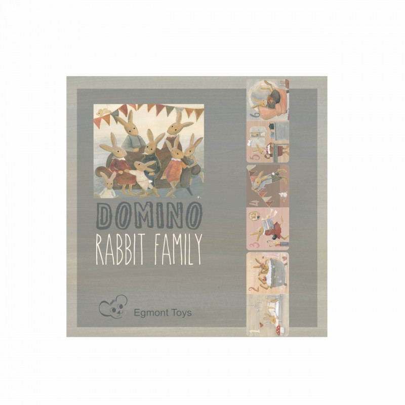 Rabbit Family -  Jeu De Domino