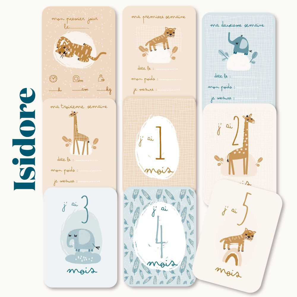 Isidore - Cartes Etapes