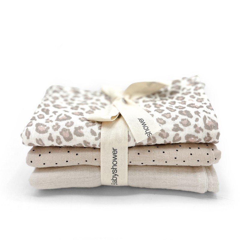 Leopard - Pack De 3 Langes...