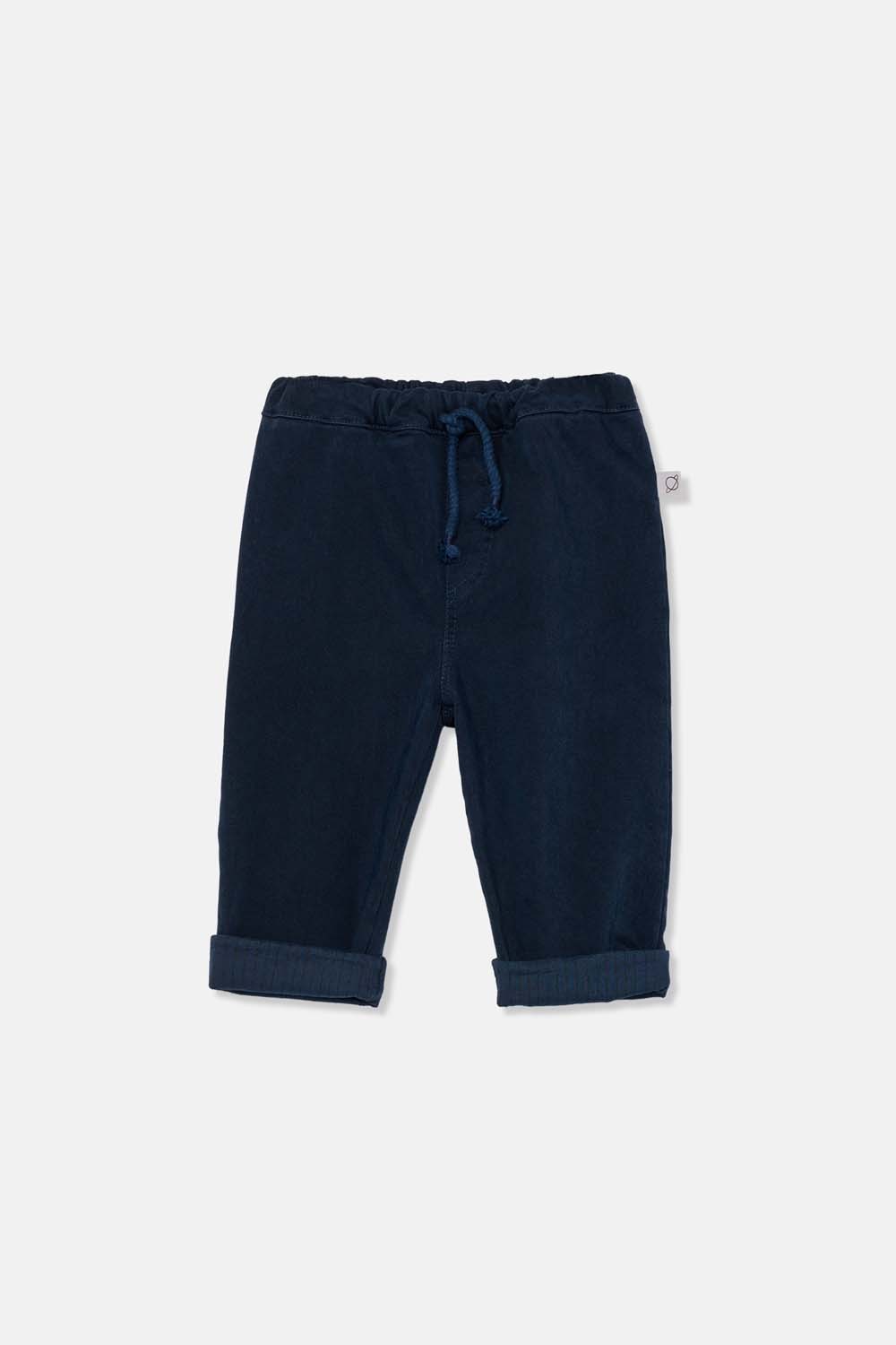 Twill Navy - Pantalon Simon