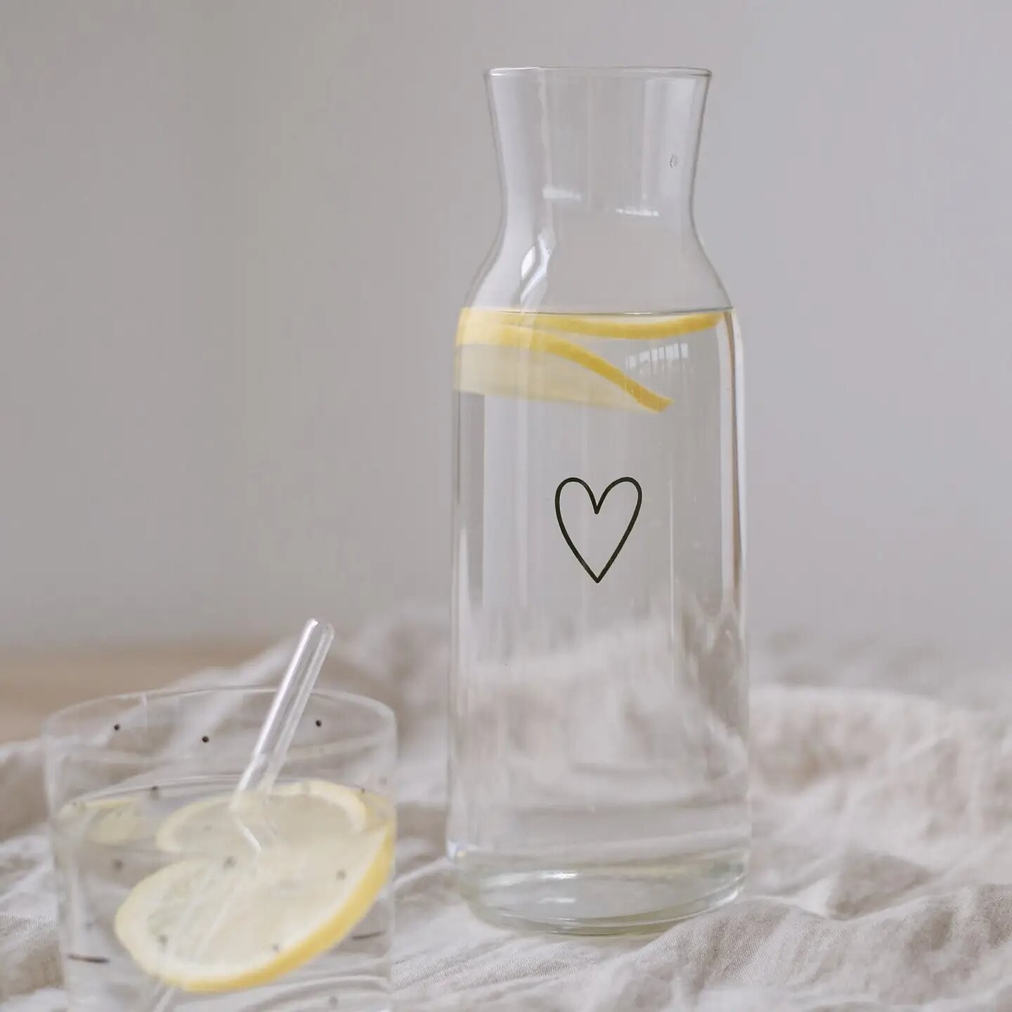 Carafe En Forme De Coeur