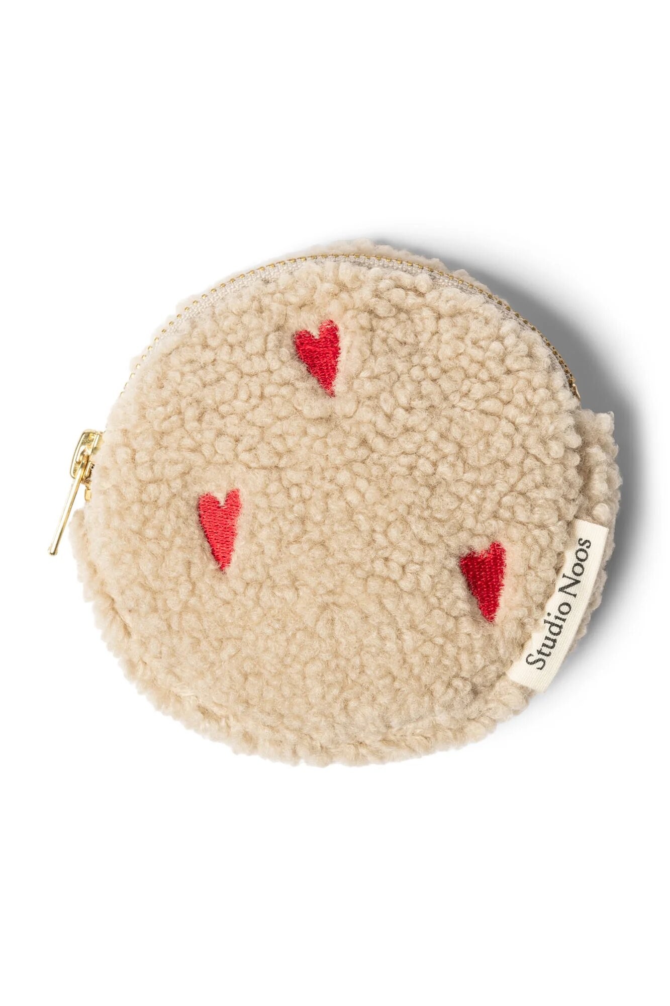 Portefeuille Teddy Heart Ecru