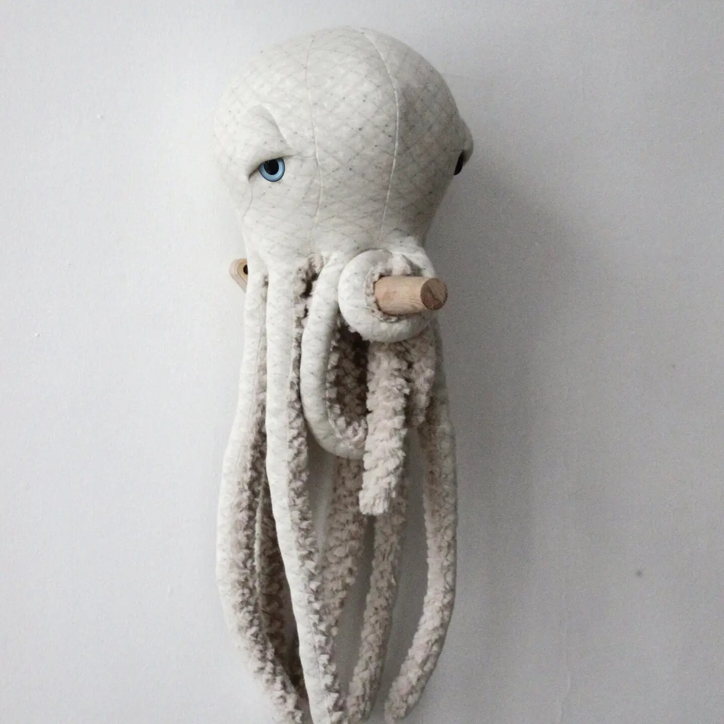 Peluche Small Octopus Albino