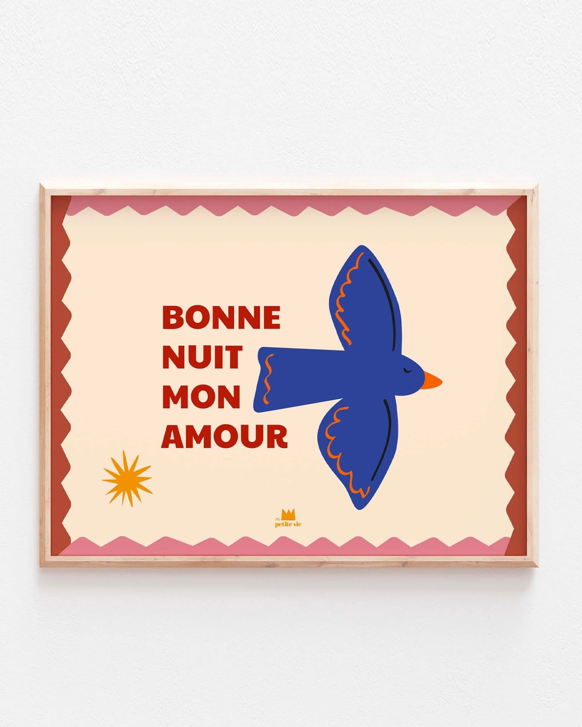 Affiche "Bonne Nuit Mon Amour"