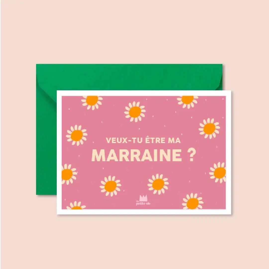 Carte "Veux-Tu être Ma...