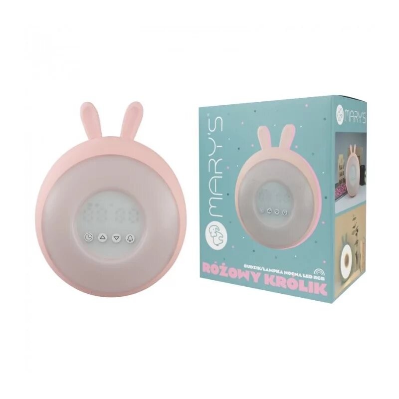 Réveil - Lampe Led Bunny Rose