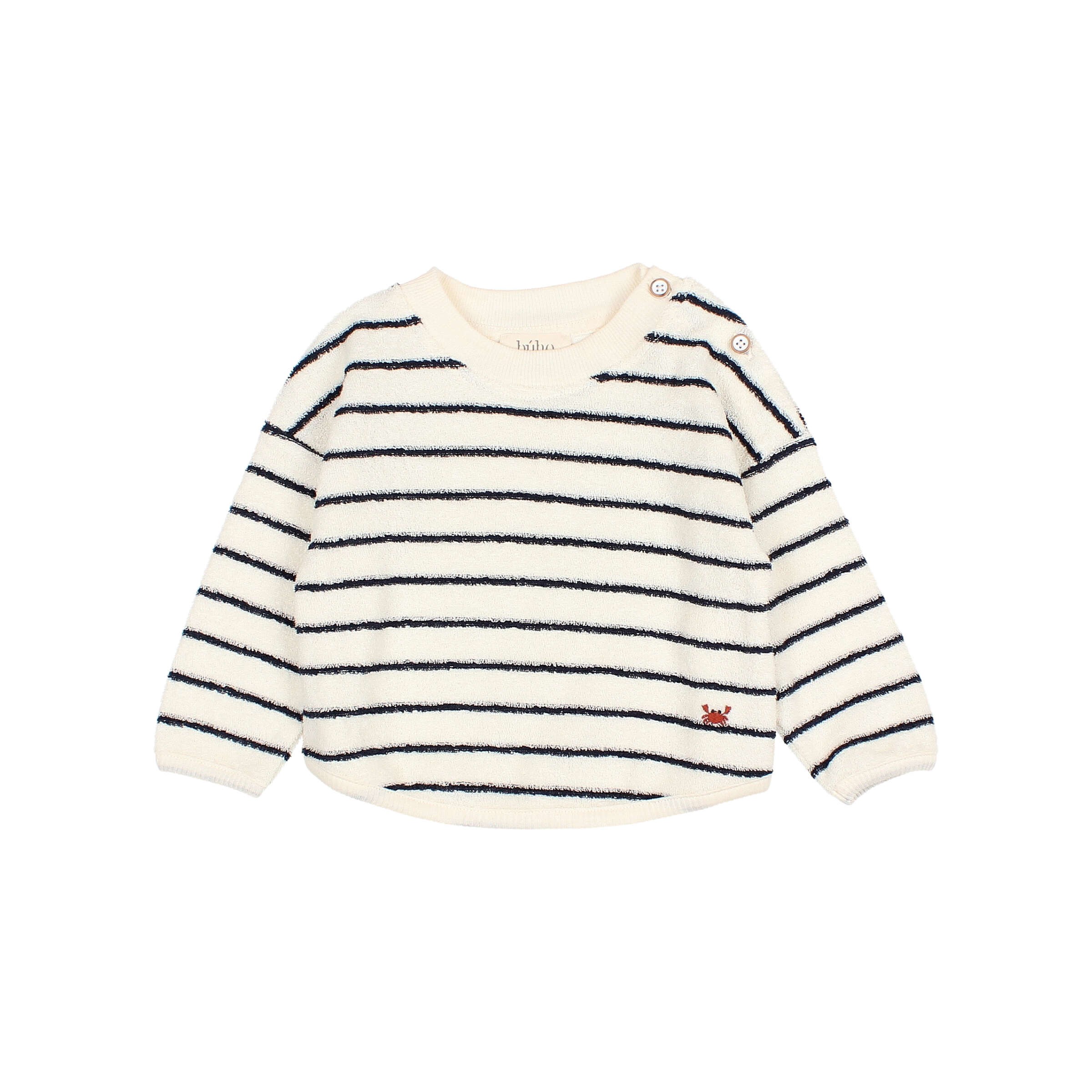 Sweat Terry Stripes Nuit