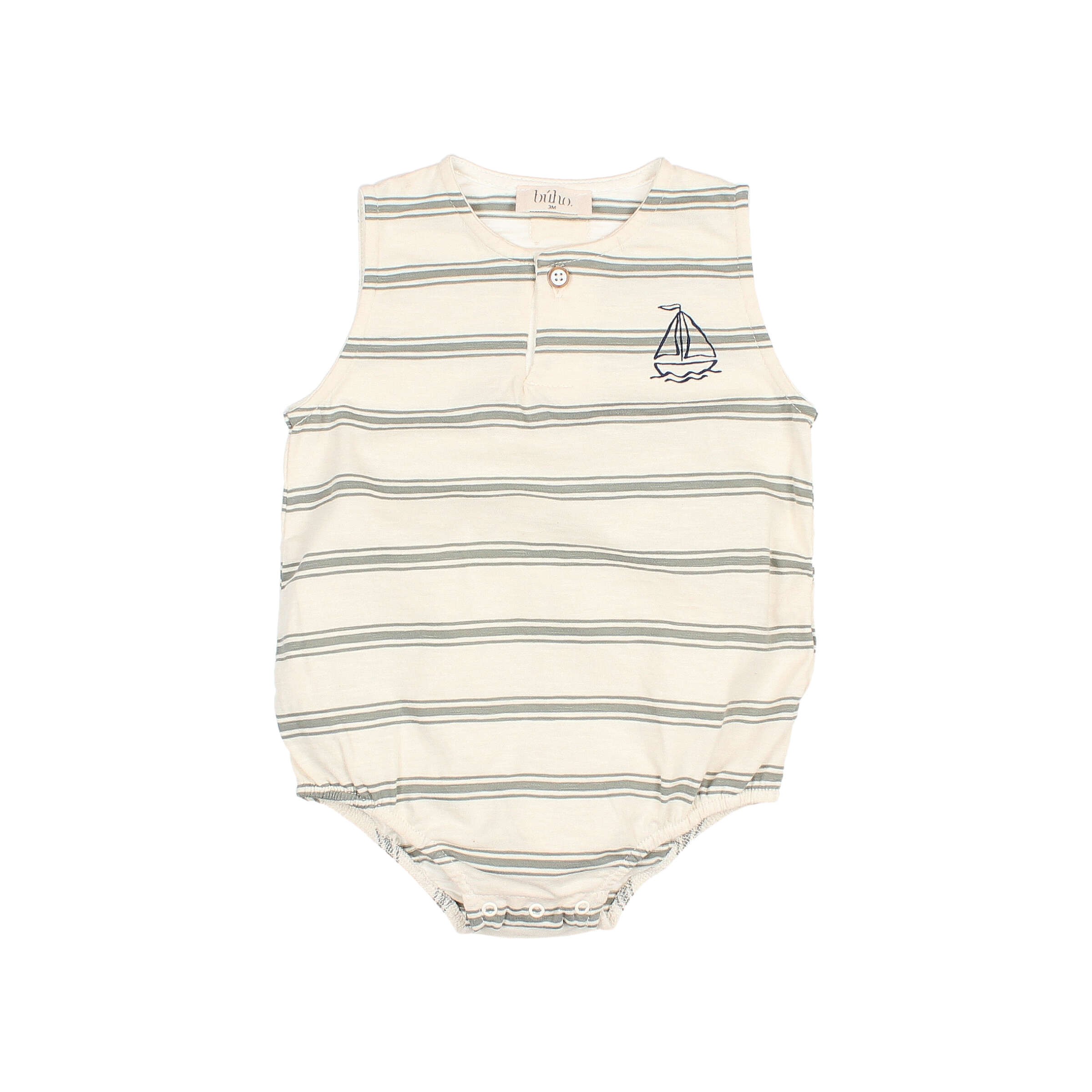 Body Stripes Sage Green