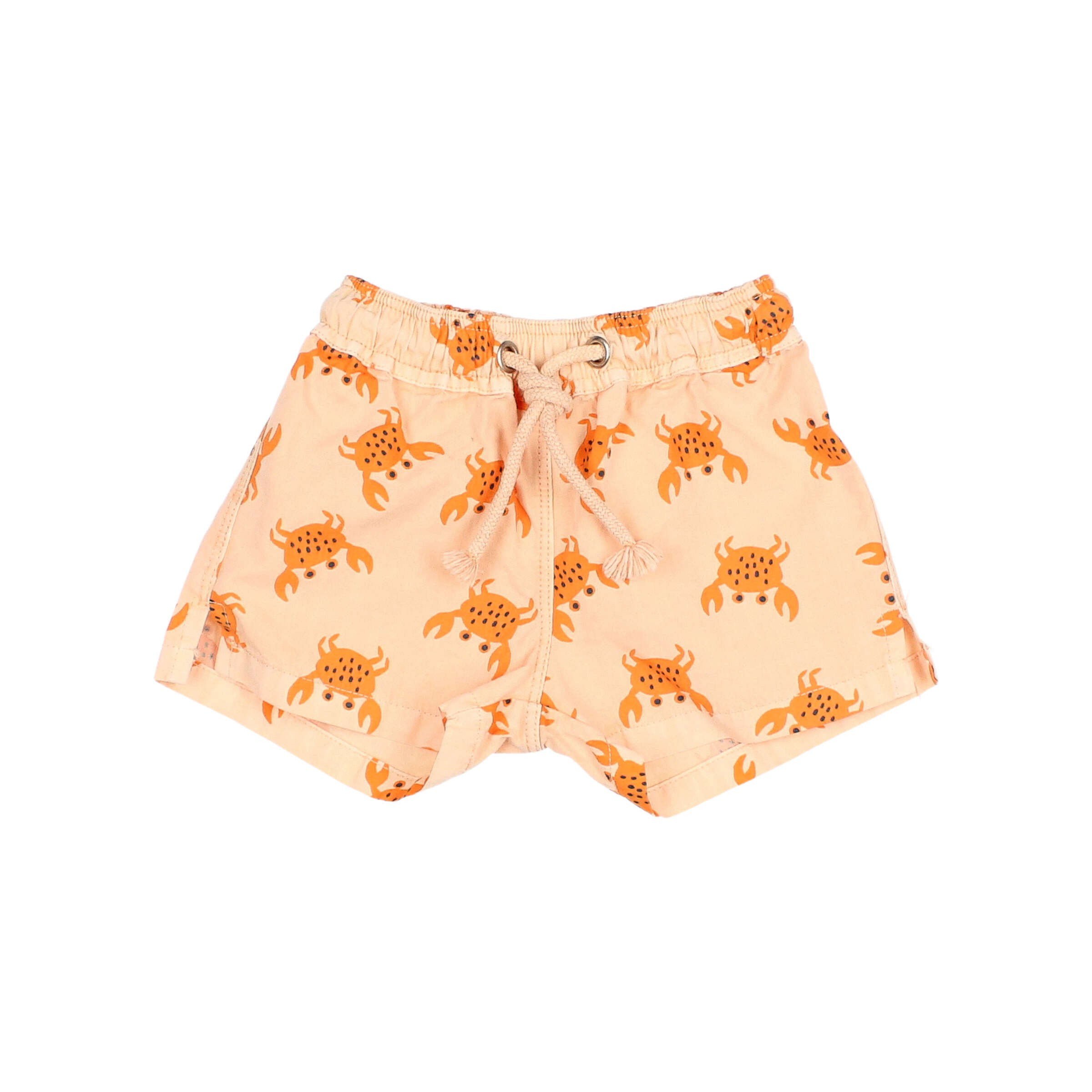 Short De Bain Crabs Apricot