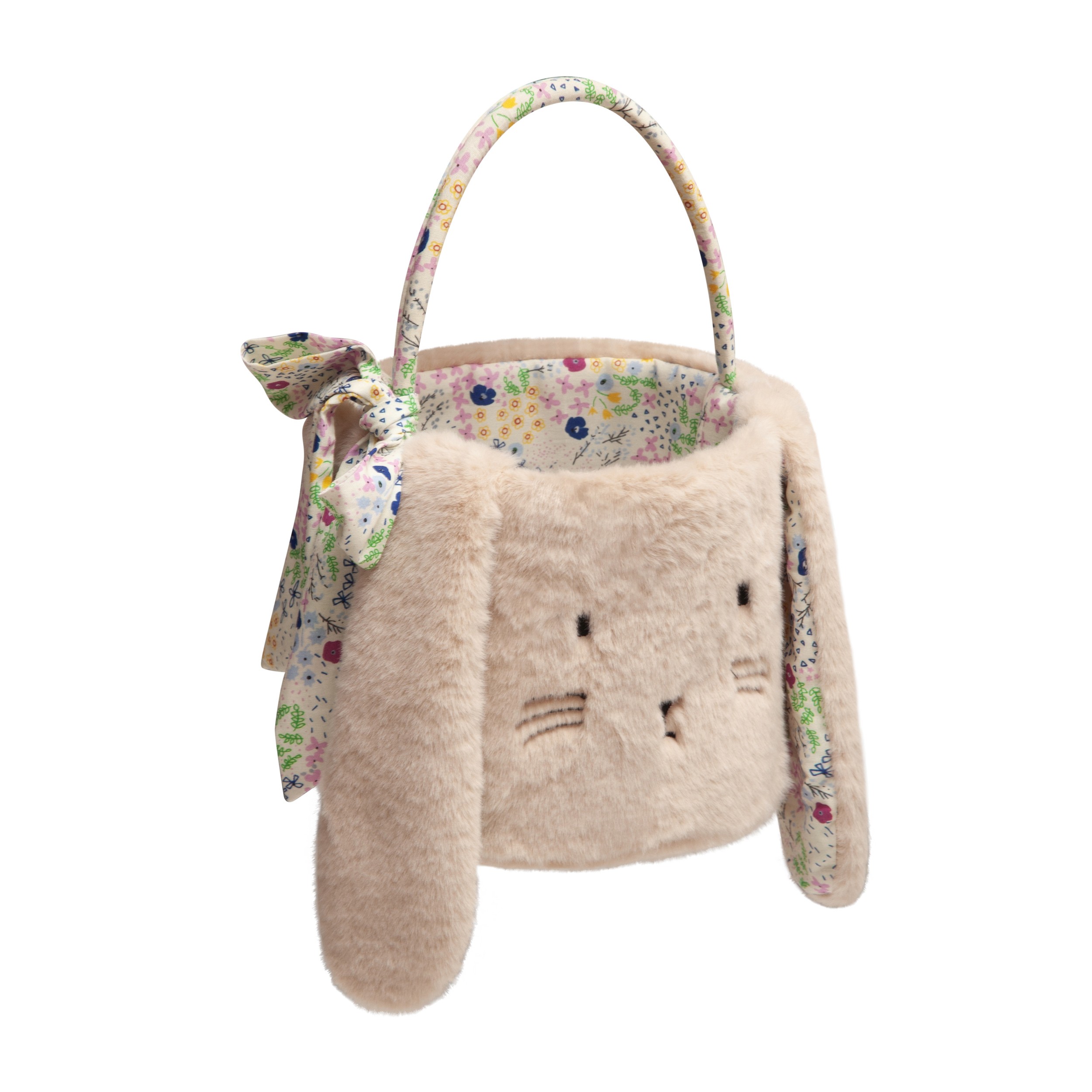 Sac Panier Fluffy Lapin