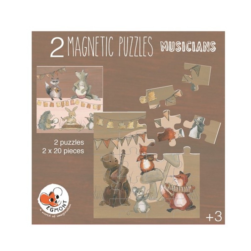 Puzzles Magnétiques Musiciens