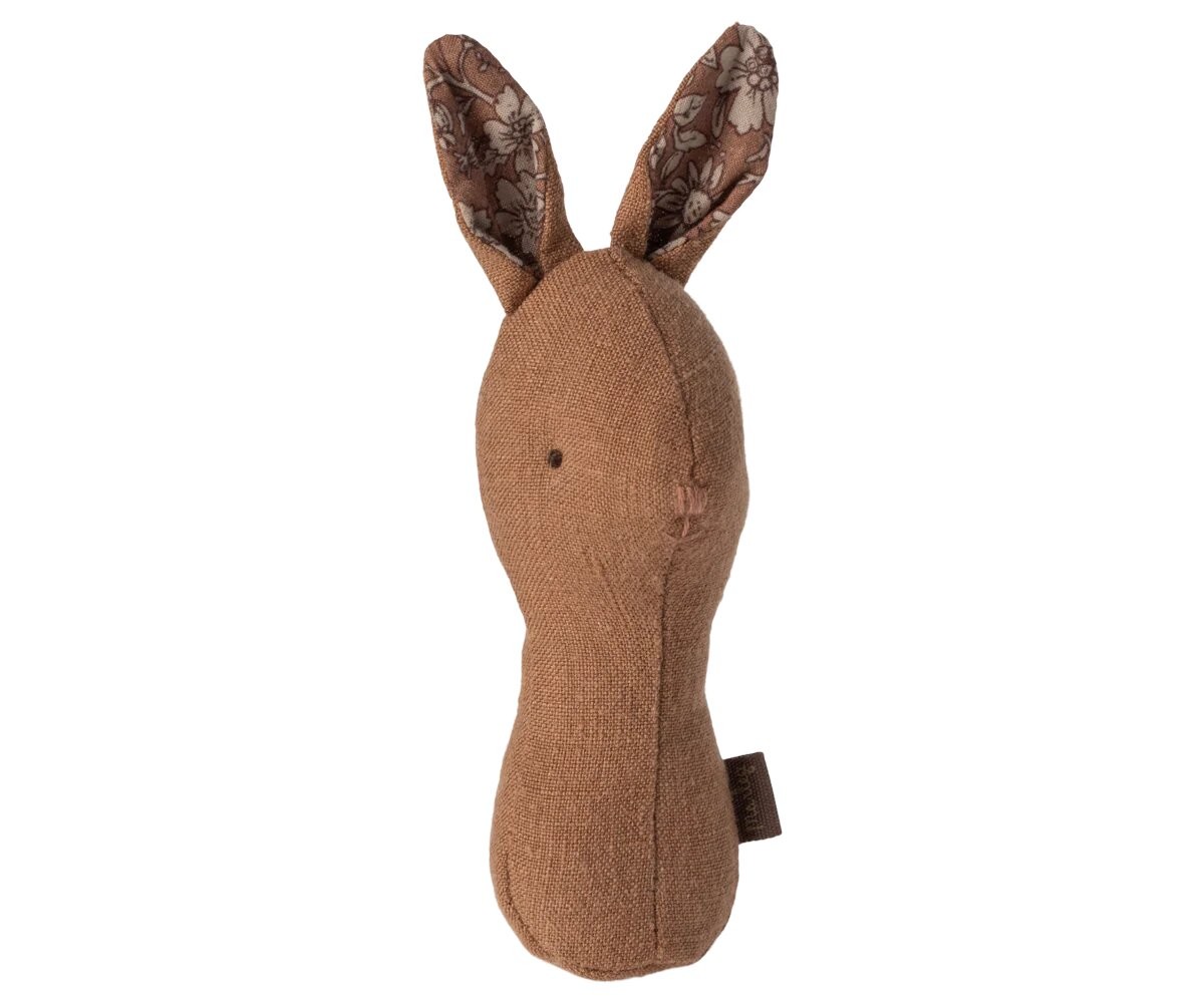 Hochet Bunny Lullaby Chocolate